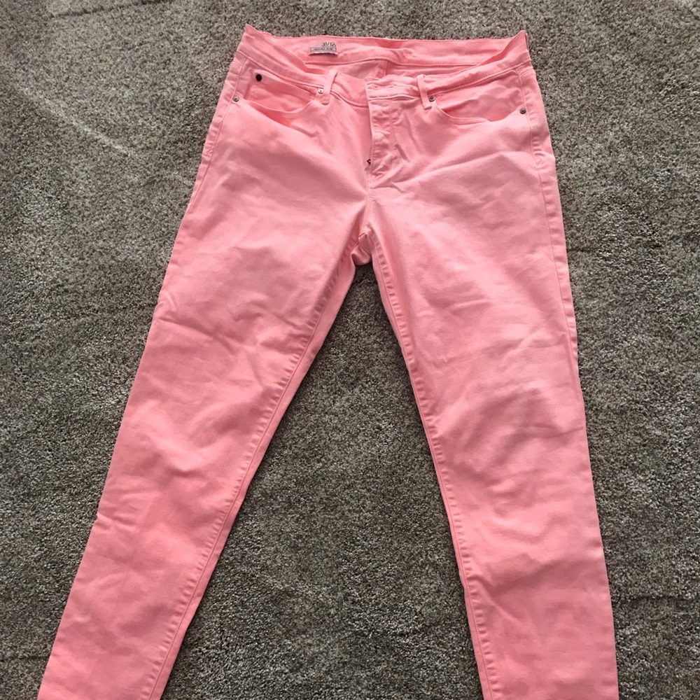 Gap legging jean in bright orange